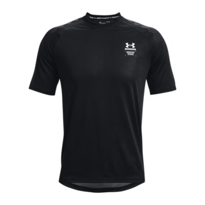 tee-shirt de training à manches courtes homme print ss