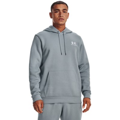sweatshirt zippé à capuche homme ua essential fleece hoodie
