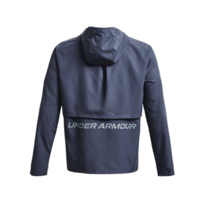 Coupe-vent de running homme UA STORM RUN HOODED JACKET-GRY UNDER ARMOUR
