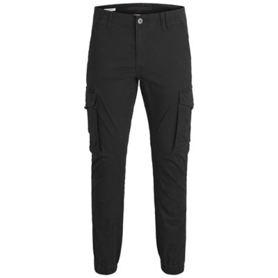 pantalon cargo homme jjipaul jjflake akm 542 black noos