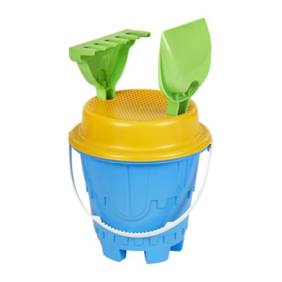 jeu de plage seau garni diam 17