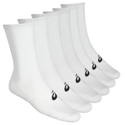 chaussettes adulte crew sock - lots de 6 paires