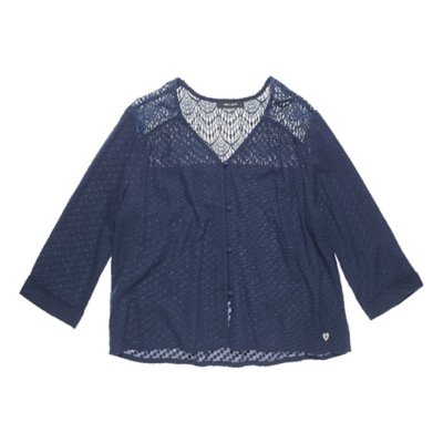 chemise à manches longues femme c-beth plumetis