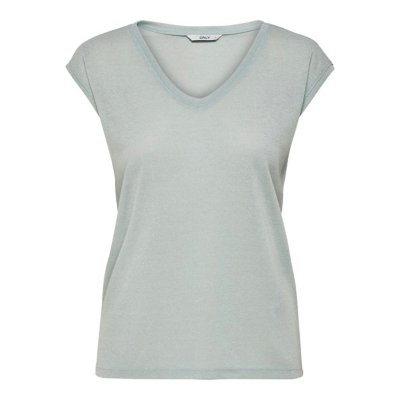 tee-shirt à manches courtes femme silvery