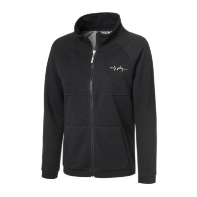 sweatshirt zippé femme high neck