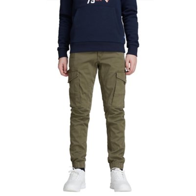 pantalon cargo garçon jjipaul jjflake akm 715 olive night