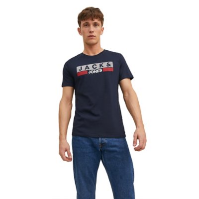 tee-shirt à manches courtes homme jjecorp logo crew neck