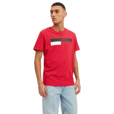 tee-shirt à manches courtes homme jjecorp logo crew neck