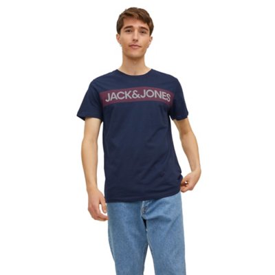 tee-shirt à manches courtes homme jjecorp logo crew neck