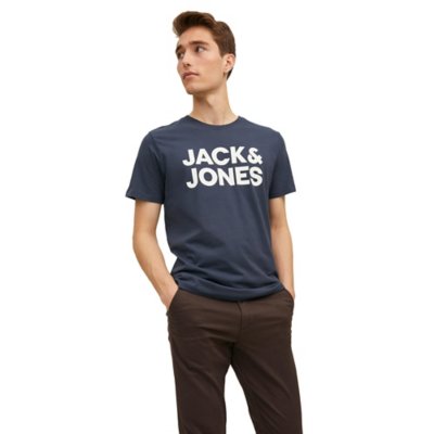 tee-shirt à manches courtes homme jjecorp logo crew neck