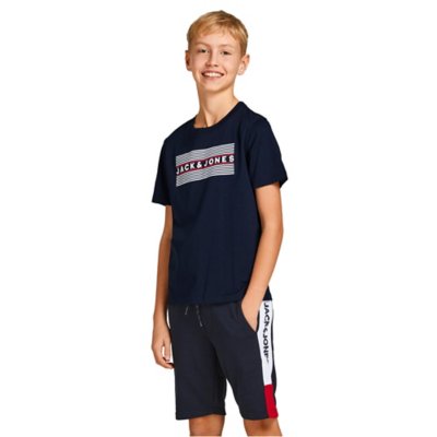 tee-shirt à manches courtes garçon jjecorp logo crew neck