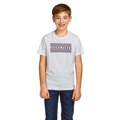 tee-shirt à manches courtes garçon jjecorp logo crew neck