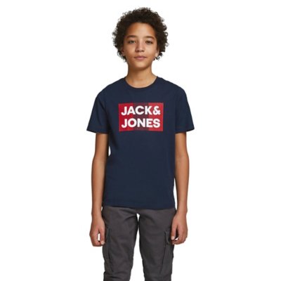 tee-shirt à manches courtes garçon jjecorp logo crew neck