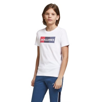 tee-shirt à manches courtes garçon jjecorp logo crew neck