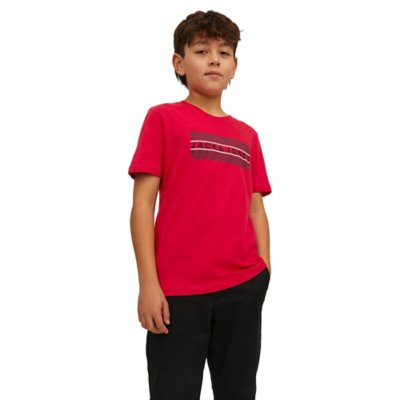 tee-shirt à manches courtes garçon jjecorp logo crew neck