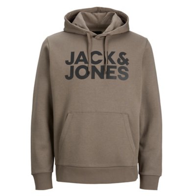 sweatshirt à capuche homme jjecorp logo noos
