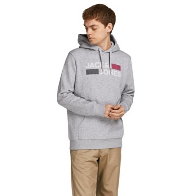 sweatshirt à capuche homme jjecorp logo noos