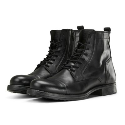 boots homme jfwrussel leather anthracite 19