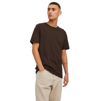 tee-shirt à manches courtes homme jjeorganic basic o-neck noos