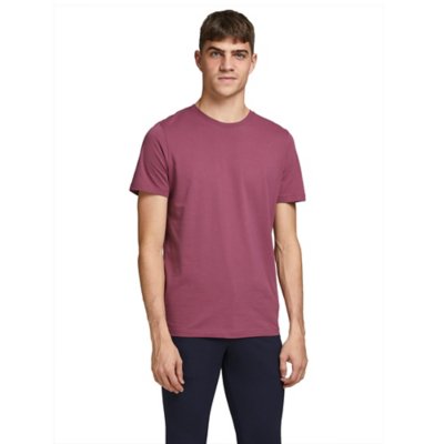tee-shirt à manches courtes homme jjeorganic basic o-neck noos