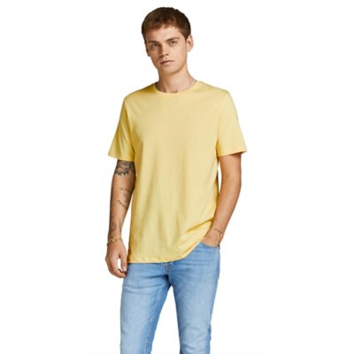 tee-shirt à manches courtes homme jjeorganic basic o-neck noos