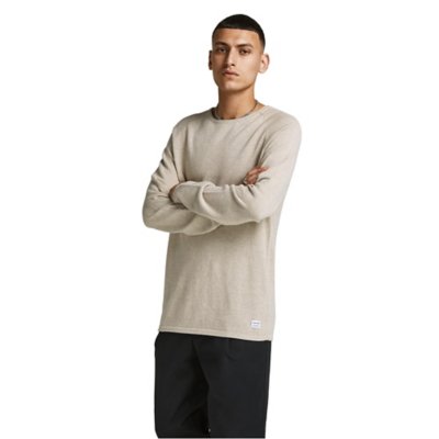 pull homme jjehill knit crew neck noos