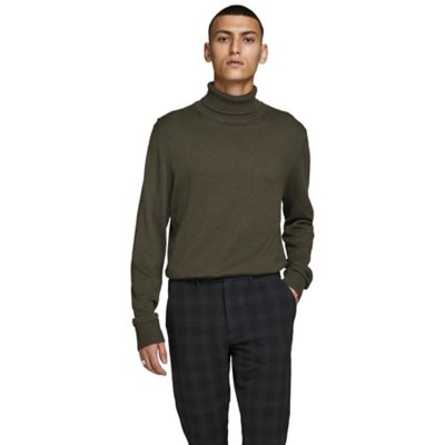 pull homme jjeemil knit roll neck noos