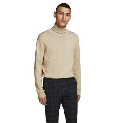 pull homme jjeemil knit roll neck noos