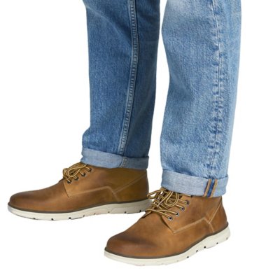 chaussures de ville homme jfwtubar leather honey