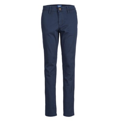 pantalon chino garçon jjimarco jjbowie sa navy blazer jr