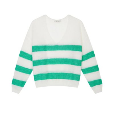 pull femme mag stripes