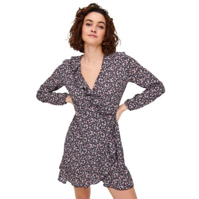 robe femme onlcarly wrap