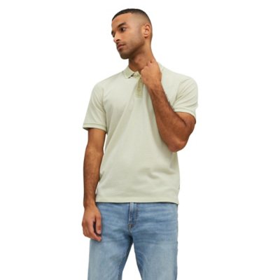 polo à manches courtes homme jprwin blu. ss sts