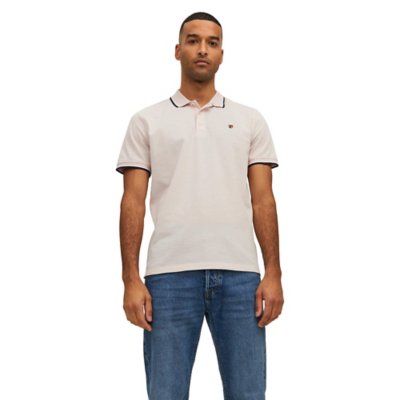polo à manches courtes homme jprwin blu. ss sts