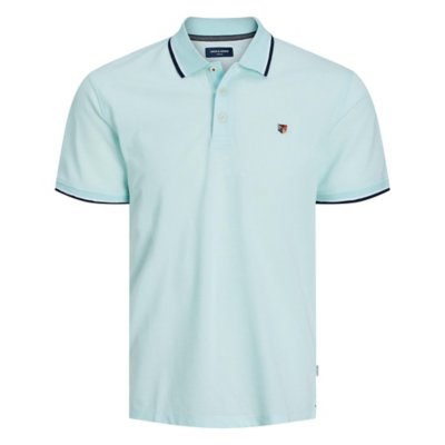 polo à manches courtes homme jprwin blu. ss sts