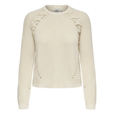 pull femme onlmaga l/s lace