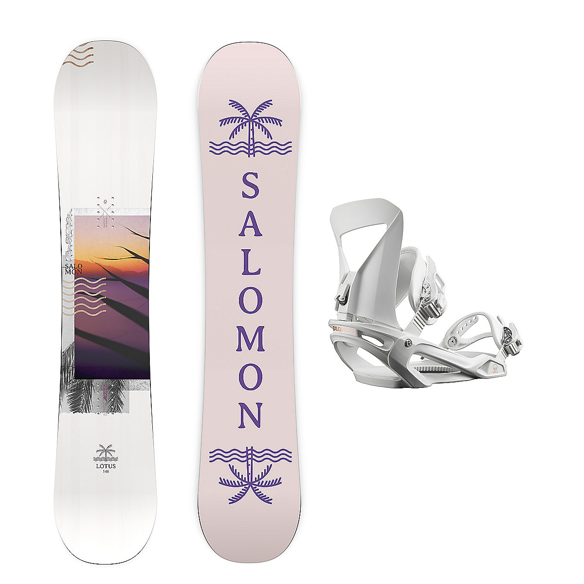 snowboard adulte lotus