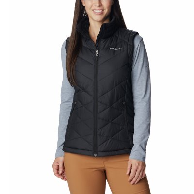 Doudoune De Randonnee Sans Manche Femme HEAVENLY VEST NOIR COLUMBIA INTERSPORT