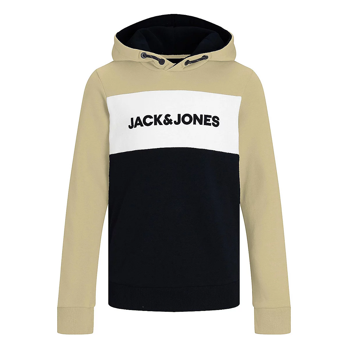 sweatshirt à capuche garçon jjelogo blocking