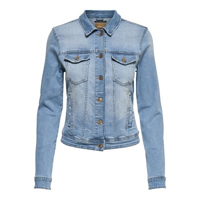 Veste jeans cintrée online femme