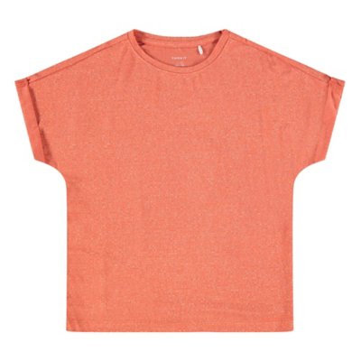 tee-shirt à manches courtes fille nkmlsuper ss top