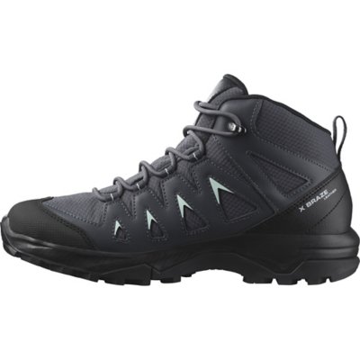 Chaussures De Randonnee Femme X BRAZE MID GORE TEX NOIR SALOMON INTERSPORT