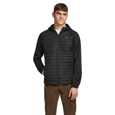 veste à capuche homme jjemulti quilted sts