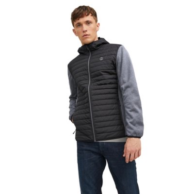 veste à capuche homme jjemulti quilted sts