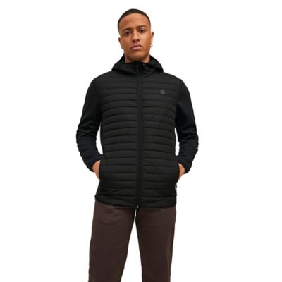 veste à capuche homme jjemulti quilted sts