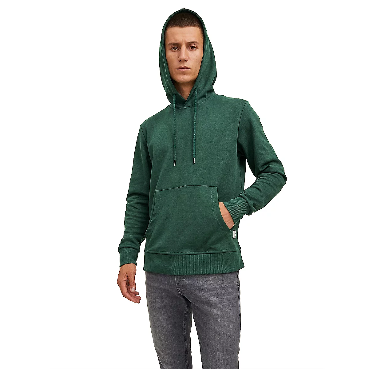 sweatshirt à capuche homme jjebasic noos