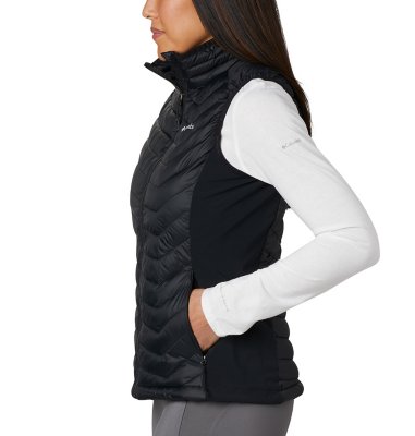 Doudoune De Randonnée Sans Manche Femme POWDER PASS NOIR COLUMBIA |  INTERSPORT