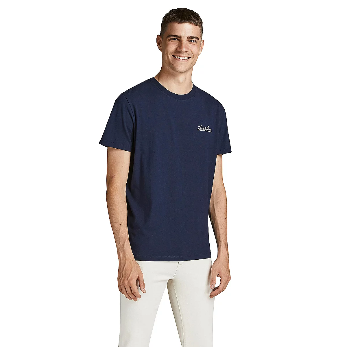 tee-shirt à manches courtes homme jortons crew neck noos