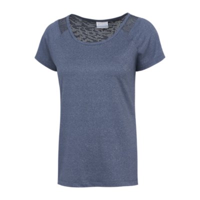 tee-shirt de randonnée à manches courtes femme peak to point ii