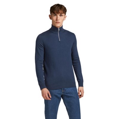 pull homme jjemil knit half zip